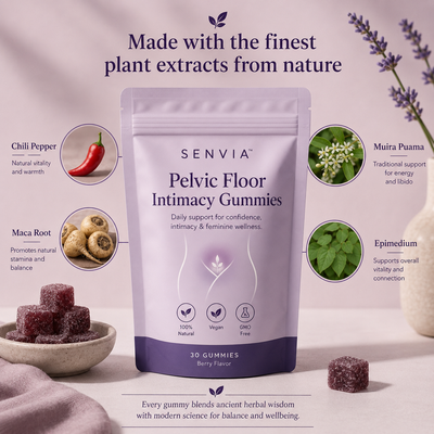 Senvia™ – Pelvic Floor Intimacy Gummies