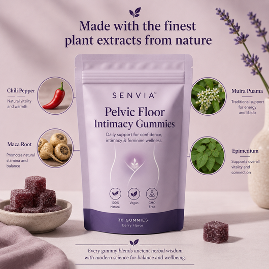 Senvia™ – Pelvic Floor Intimacy Gummies
