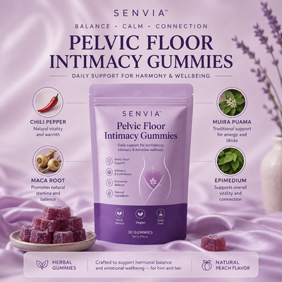 Senvia™ – Pelvic Floor Intimacy Gummies